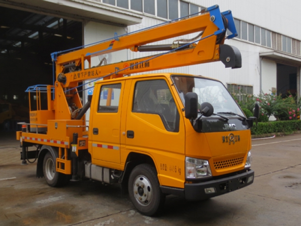 江鈴13.3米雙排高空作業車(藍牌新款)